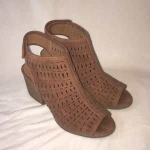 Qupid open toe heeled sandals